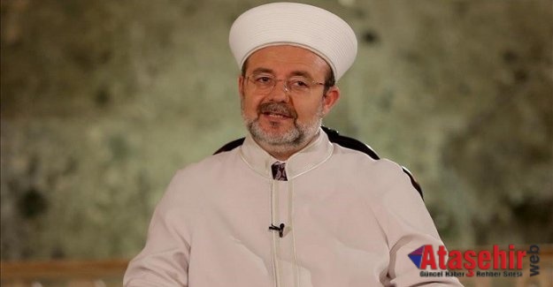 Diyanet İşleri Başkanı Görmez'den bayram mesajı