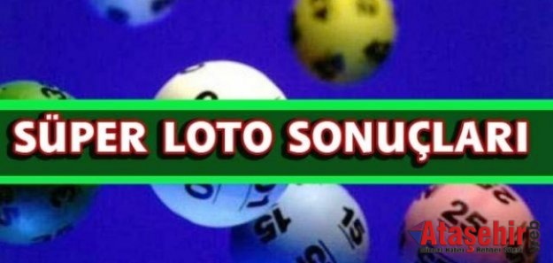 Süper Loto sonuçları 29 Haziran 2017