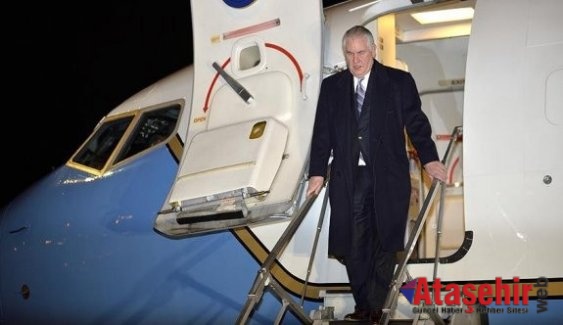 ABD Dışişleri Bakanı Tillerson İstanbul'da