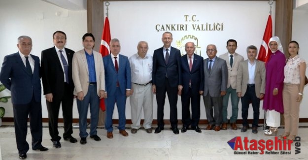 Çankırı Kent Konseyinden Vali Aktaş’a Ziyaret