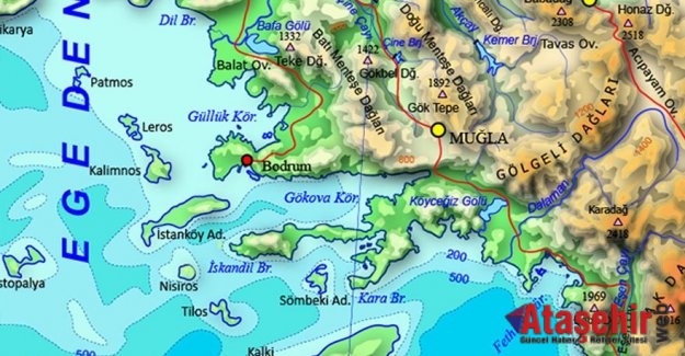 Ege'de 6.3 büyüklüğünde korkutan deprem