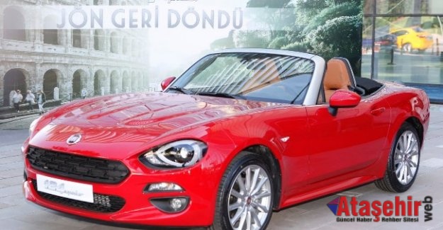 Fiat 124 Spider Ankara’da Tanıtıldı