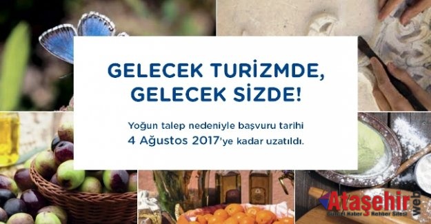 Gelecek Turizmde başvuru süresi 4 Ağustos’a kadar uzatıldı!