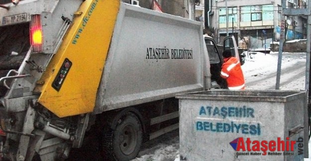 ATAŞEHİR'DE EVSEL ATIK ALIM SAATLERİNDE DÜZENLEME