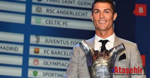 AVRUPA'DA YILIN FUTBOLCUSU  RONALDO SEÇİLDİ