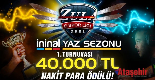 Toplam 40 bin Lira ödüllü Zula Yaz Turnuvası Başladı