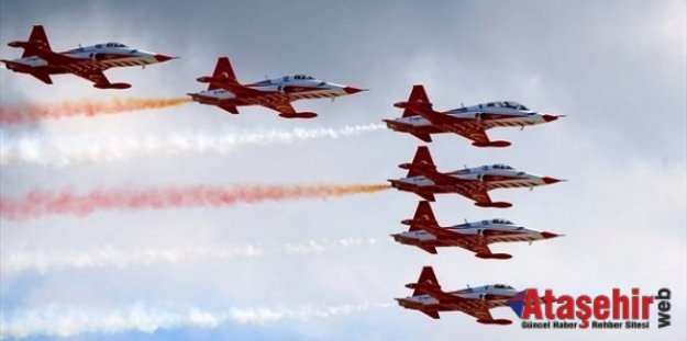 Türk Uçakları Rusya'da ilk defa uçuşu yaptı