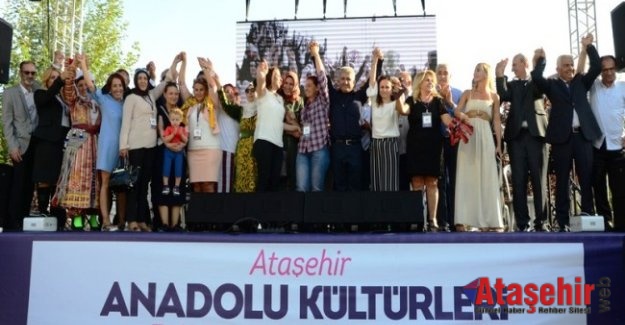 ATAŞEHİR ANADOLU KÜLTÜRLERİ DAYANIŞMA FESTİVALİ BAŞLADI