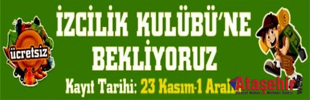 ATAŞEHİR BELEDİYESİ İZCİLİK KULÜBÜ KURULUYOR