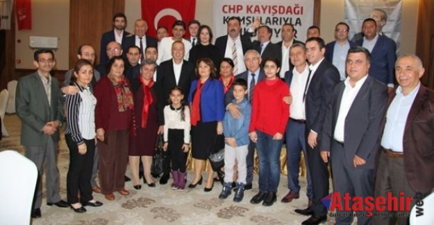 CHP KAYIŞDAĞI TEMSİLCİLİĞİ KOMŞULARIYLA BULUŞTU