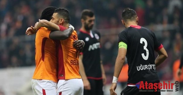 Galatasaray, Gençlerbirliği'ni 5-1 mağlup etti.