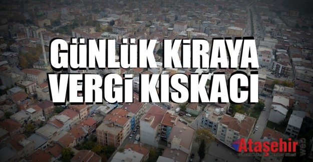 Günlük kiralık evler Vergi Dairesi kıskacında