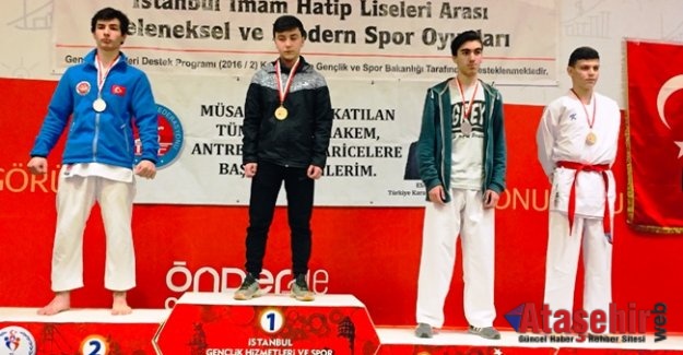 İmam hatipler karate şampiyonası yapıldı