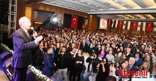 Kılıçdaroğlu Ataşehir'de öğretmenlerle buluştu