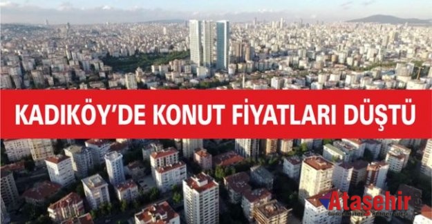 Kadıköy’de Konut Fiyatları düştü