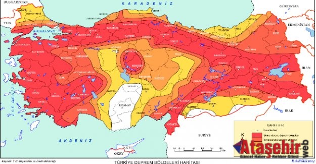 Türkiye’nin deprem haritası yenilendi