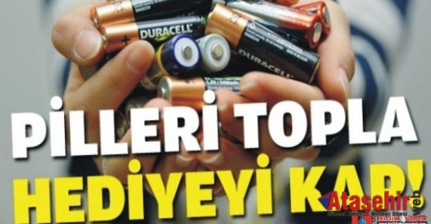 ‘Atık pil’ toplayana ödül var!