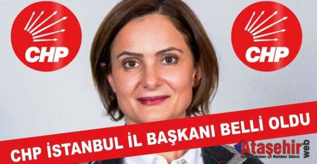 CHP İstanbul İl Başkanı Canan Kaftancıoğlu oldu