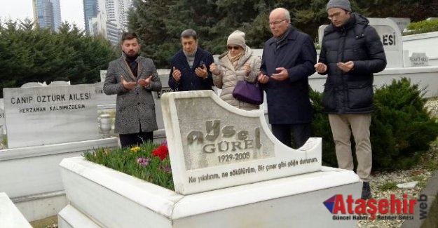 AYSEL GÜREL MEZARI BAŞINDA ANILDI