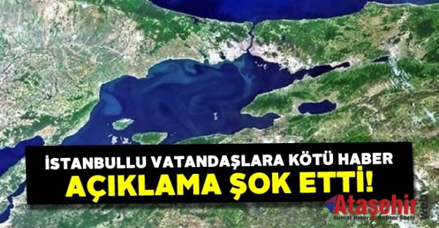 Marmara Denizin'de 7.2 büyüklüğünde deprem olacak.