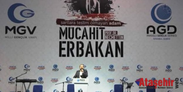Necmettin Erbakan Ataşehir'de anıldı