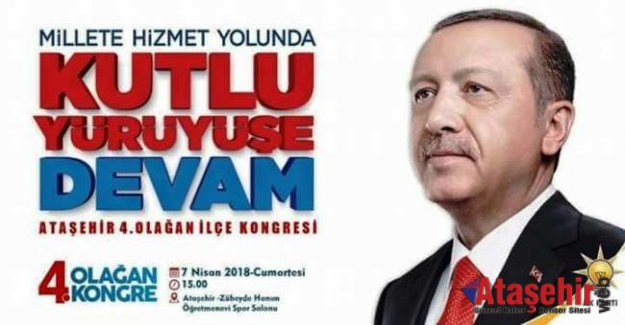 AK Parti Ataşehir’de kongre heyecanı