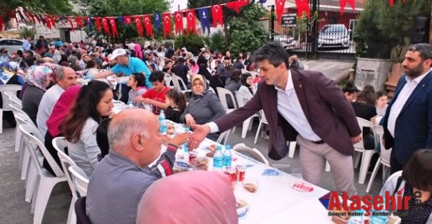 AK PARTİ ATAŞEHİR İFTAR YEMEĞİNDE İMAR MÜJDESİ