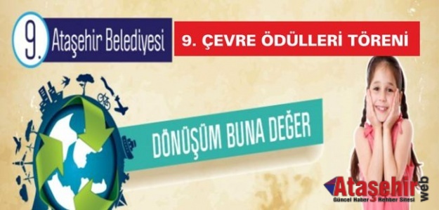 ATAŞEHİR 9. ÇEVRE ÖDÜLLERİ TÖRENİ