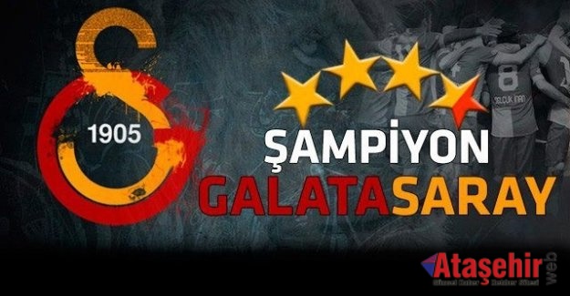 Galatasaray her yerde şampiyon