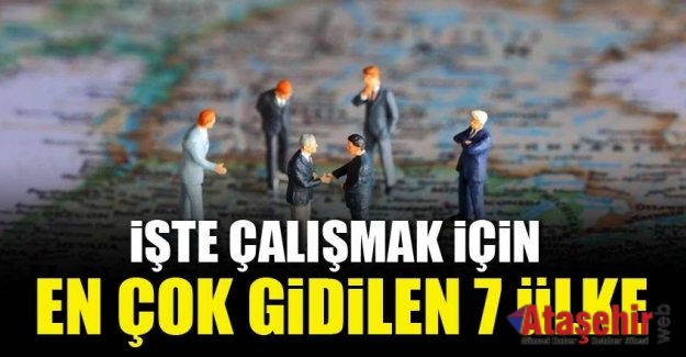 Çalışmak İçin En Çok Gidilen 7 Ülke