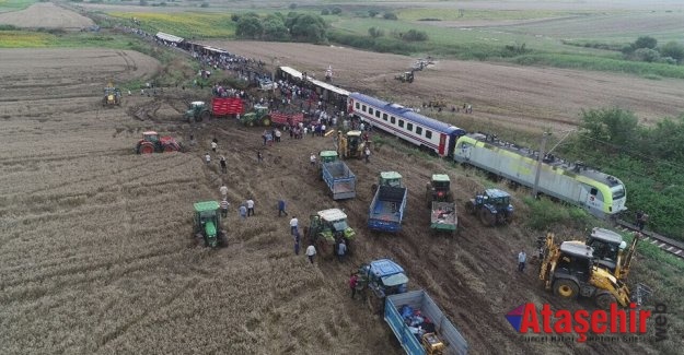 Çorlu'da tren kazası! 24 kişi hayatını kaybetti