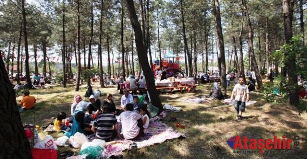 Ümraniye Mesire Alanına Yoğun İlgi