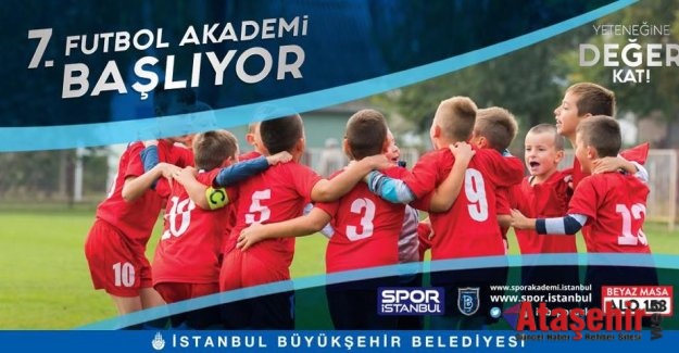 7. Futbol Akademisi Başlıyor