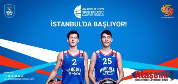 ANADOLU EFES BASKETBOL OKULLARI İSTANBUL’DA AÇILIYOR