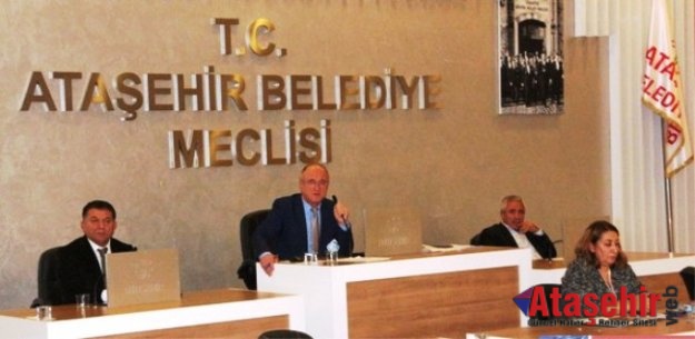 Ataşehir Belediye Meclisi'nin gündemi imar