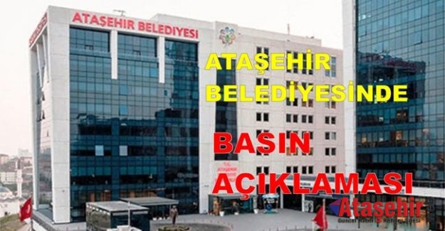 ‘Ataşehir Belediyesinden Yeşil Alan Vurgunu’ İddiasına Açıklama