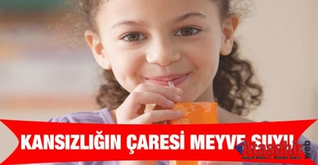 Kansızlığın Çaresi Meyve Suyu