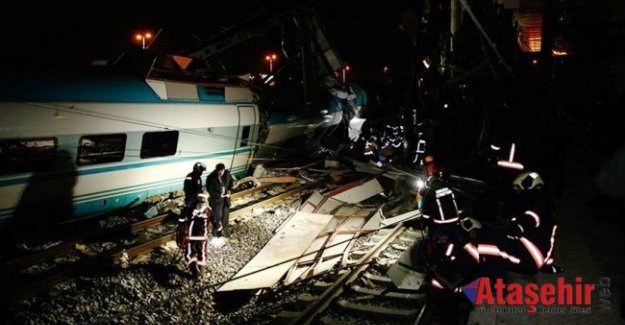 Ankara'da Yüksek Hızlı Tren kazası: 4 Ölü 43 Yaralı