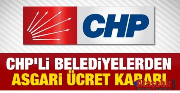 Kılıçdaroğlu: CHP'li belediyelerde asgari ücret 2200 TL olacak