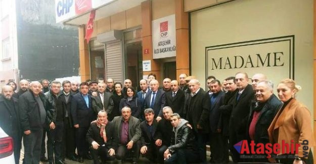 Sivas İmranlı Dernekler Federasyonu'ndan CHP Ataşehir'e Ziyaret