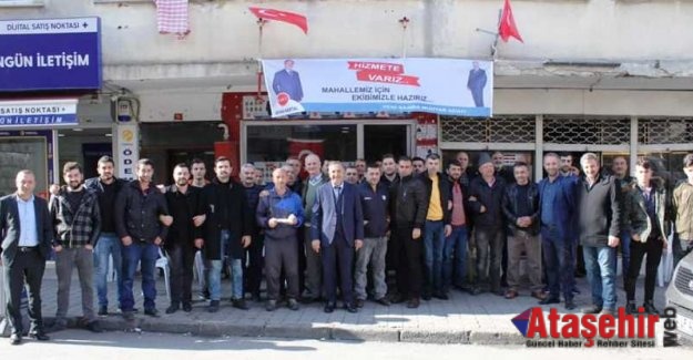 Ayhan Kartal, Seçim İrtibat Bürosu Hizmete Açıldı