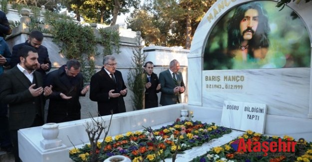 Barış Manço ölümünün 20. yıldönümünde mezarı başında anıldı
