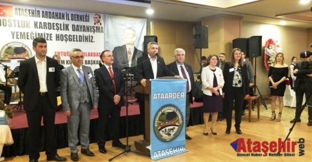 Ataşehir Ardahanlılar Derneği Battal İlgezdi’yi ağırladı