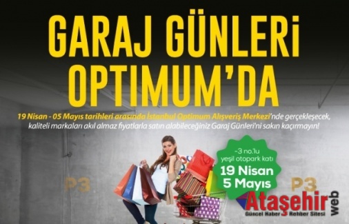 Garaj Günleri İstanbul Ataşehir Optimum’da