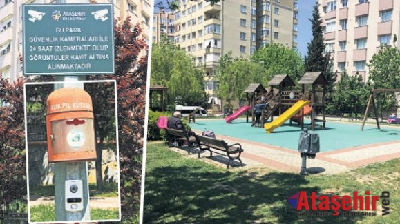 Ataşehir'de Parklar artık daha güvenli