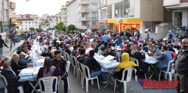 Binlerce Maltepeli “Sevgi Sofraları”nda buluştu