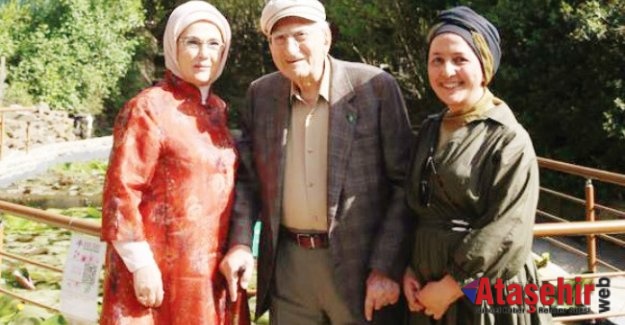 Emine Erdoğan Nezahat Gökyiğit Botanik Bahçesi’ni gezdi.