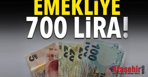 Emekliye 700 lira promosyon