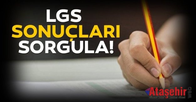 LGS sınav sonuçları açıklandı!