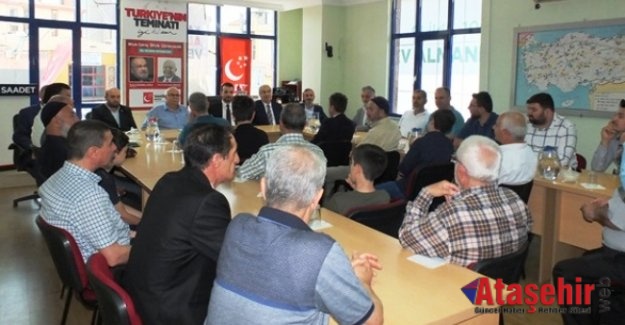 Saadet Partisi Ataşehir Bayramlaşma Programı Düzenledi